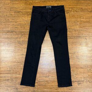 Twillory Black Trim Fit Technical Performance Casual Denim Jeans Pants Men 33x31